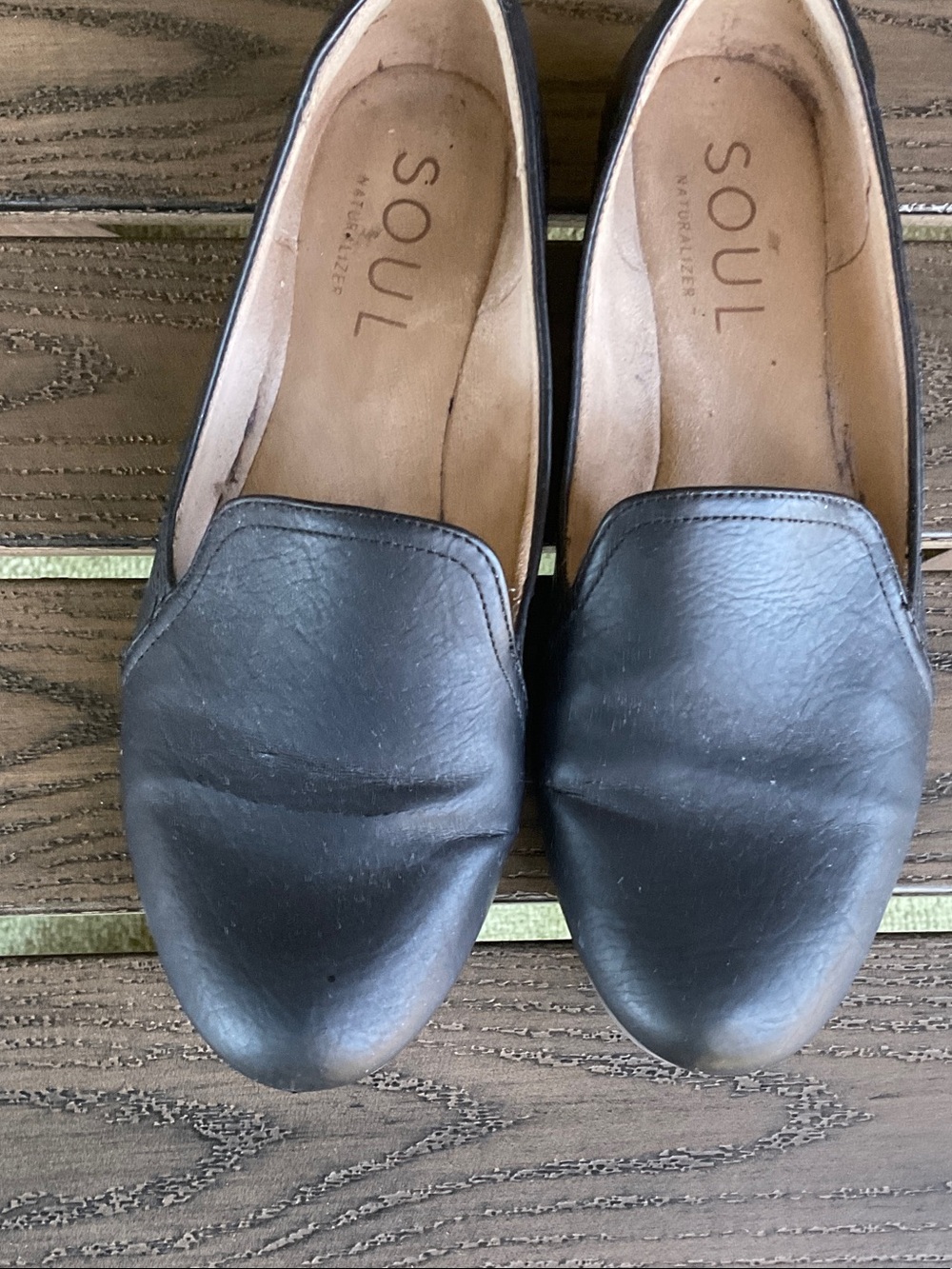 SOUL Naturalizer Women's Black Casual Slip-On Loafers